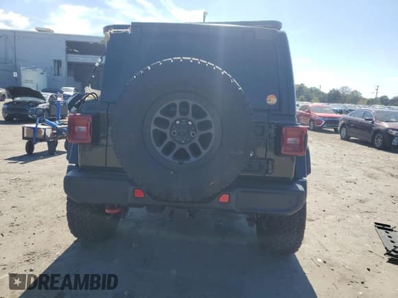 ✅ 2022 Jeep Wrangler Unlimited Rubicon • VIN: 1C4JJXFG6NW171967 • Lot: 84758785. Wystawiony na Copart z przebiegiem 47 115 mil. Bezpłatny archiwum sprzedaży aukcyjnych z USA i szczegółowy raport historii pojazdu na DreamBid. Zdjęcie 6.