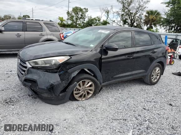 2017 Hyundai Tucson SE z VIN KM8J23A48HU262124, wystawiony jako Copart lot #80371885 z przebiegiem 160 361 mil mil oraz Szkoda całkowita • Salvage title. Historia ofert i sprzedaży dostępna na DreamBid. Obrazek 1.