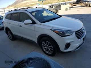 2017 Hyundai Santa Fe SE z VIN KM8SMDHF0HU232112, wystawiony jako Copart lot #90606685 z przebiegiem 143 686 mil mil oraz Czysty tytuł • Clean title. Historia ofert i sprzedaży dostępna na DreamBid. Obrazek 4.