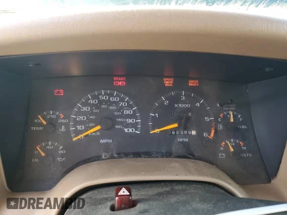 1997 Chevrolet Blazer with VIN 1GNCT18W6VK121296, listed as a Copart auction lot 86442035 with 92,389 mi miles and Clean title. Bid and sale history available at DreamBid. Image 9.