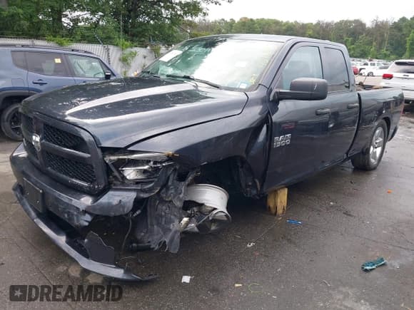 ✅ 2018 Ram 1500 Tradesman • VIN: 1C6RR7FG9JS344160 • Lot: 42660740. Listed on IAAI with 86,858 mi. Free auction sales archive from the USA and detailed vehicle history report at DreamBid. Image 2.