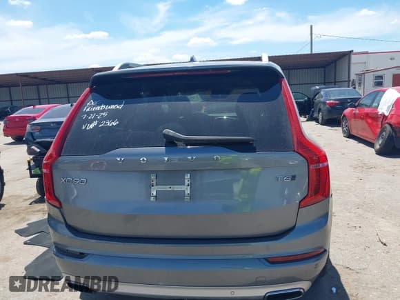 ✅ 2019 Volvo XC90 Momentum • VIN: YV4A22PK3K1502366 • Lot: 42818417. Listed on IAAI with 77,479 mi. Free auction sales archive from the USA and detailed vehicle history report at DreamBid. Image 16.