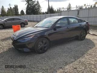 2023 Hyundai Elantra Blue with VIN KMHLM4AJ2PU042670, listed as a Copart auction lot 80643695 with 68,164 mi miles and Salvage title. Bid and sale history available at DreamBid. Image 1.