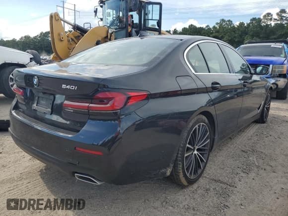 ✅ 2021 BMW 5 Series 540i • VIN: WBA53BJ0XMCF82491 • Lot: 68648635. Listed on Copart with Not provided. Free auction sales archive from the USA and detailed vehicle history report at DreamBid. Image 3.
