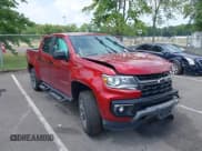 ✅ 2021 Chevrolet Colorado 4WD Z71 • VIN: 1GCGTDEN9M1109865 • Lot: 42607584. Wystawiony na IAAI z przebiegiem 48 808 mil. Bezpłatny archiwum sprzedaży aukcyjnych z USA i szczegółowy raport historii pojazdu na DreamBid. Zdjęcie 1.