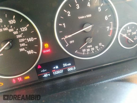 ✅ 2012 BMW 3 Series 328i • VIN: WBA3A5G57CNP16293 • Lot: 43291101. Listed on IAAI with 133,037 mi. Free auction sales archive from the USA and detailed vehicle history report at DreamBid. Image 7.