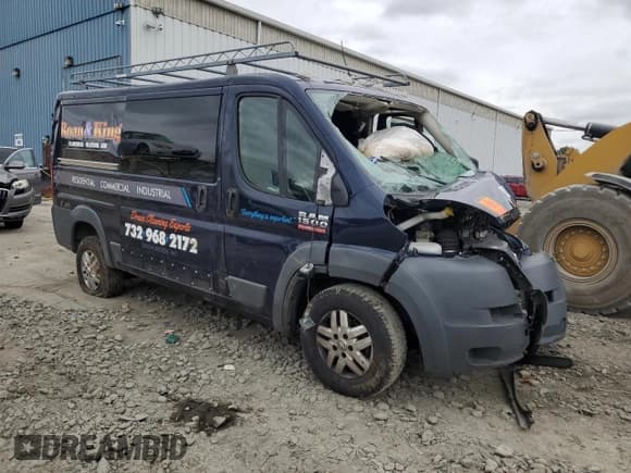 ✅ 2016 Ram ProMaster Cargo • VIN: 3C6TRVAG7GE120771 • Lot: 67644654. Listed on Copart with Not provided. Free auction sales archive from the USA and detailed vehicle history report at DreamBid. Image 4.
