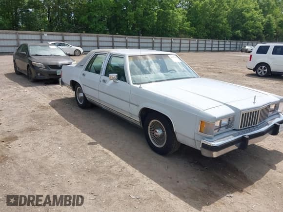 ✅ 1986 Mercury Grand Marquis • VIN: 2MEBP95F2GX642882 • Lot: 42227433. Wystawiony na IAAI z przebiegiem 57 041 mil. Bezpłatny archiwum sprzedaży aukcyjnych z USA i szczegółowy raport historii pojazdu na DreamBid. Zdjęcie 1.