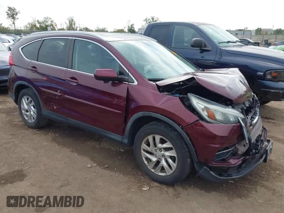 ✅ 2015 Honda CR-V EX-L • VIN: 5J6RM4H76FL054487 • Лот: 43456859. Опубликован ранее на IAAI с пробегом 144 463 миль. Бесплатный доступ к архиву аукционных продаж из США и подробный отчёт об истории автомобиля на DreamBid. Изображение 1.