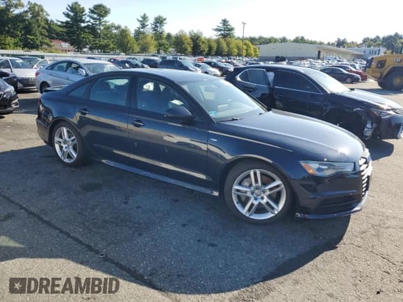✅ 2016 Audi A6 Premium • VIN: WAUFFAFC8GN186607 • Lot: 69289675. Listed on Copart with 95,022 mi. Free auction sales archive from the USA and detailed vehicle history report at DreamBid. Image 4.