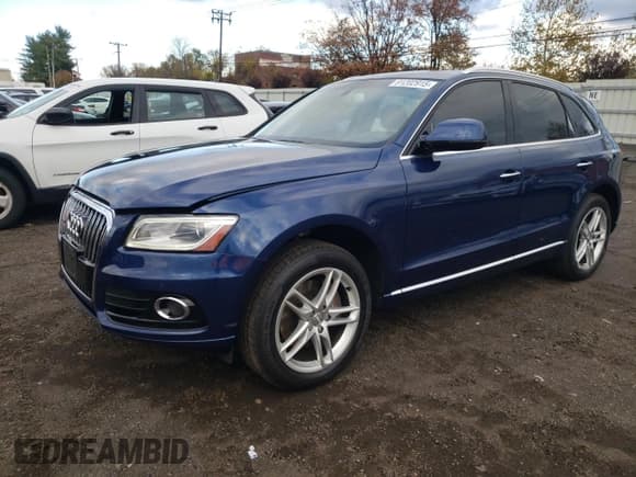 ✅ 2016 Audi Q5 Premium Plus • VIN: WA1CVAFP7GA055634 • Lot: 91202915. Listed on Copart with 115,973 mi. Free auction sales archive from the USA and detailed vehicle history report at DreamBid. Image 1.