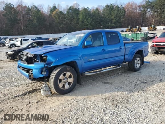 ✅ 2007 Toyota Tacoma • VIN: 3TMMU52N77M004615 • Лот: 93505995. Опубликован ранее на Copart с пробегом 187 790 миль. Бесплатный доступ к архиву аукционных продаж из США и подробный отчёт об истории автомобиля на DreamBid. Изображение 1.