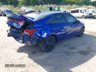 2023 Hyundai Elantra SEL with VIN KMHLM4AG9PU524623, listed as a IAAI auction lot 43361329 with 12,165 mi miles and . Bid and sale history available at DreamBid. Image 4.