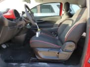 ✅ 2024 FIAT 500e INSPI(RED) • VIN: ZFAFFAA43RX204819 • Lot: 56217865. Listed on Copart with 4,110 mi. Free auction sales archive from the USA and detailed vehicle history report at DreamBid. Image 7.