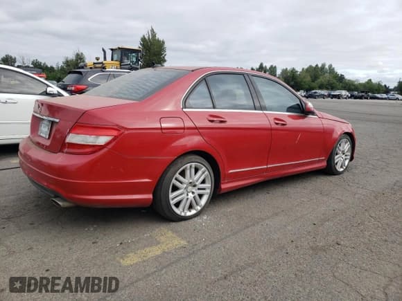✅ 2009 Mercedes-Benz C 300 Sport • VIN: WDDGF54X69R072286 • Lot: 60704935. Listed on Copart with Not provided. Free auction sales archive from the USA and detailed vehicle history report at DreamBid. Image 3.