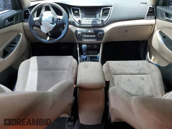 2017 Hyundai Tucson SE Plus with VIN KM8J33A43HU448294, listed as a Copart auction lot 69473255 with 126,527 mi miles and Salvage title. Bid and sale history available at DreamBid. Image 8.