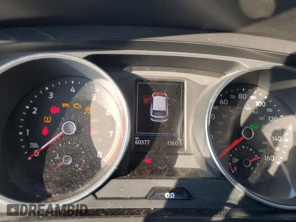 ✅ 2021 Volkswagen Tiguan S • VIN: 3VV0B7AX3MM008337 • Лот: 81031915. Опубликован ранее на Copart с пробегом 60 377 миль. Бесплатный доступ к архиву аукционных продаж из США и подробный отчёт об истории автомобиля на DreamBid. Изображение 9.