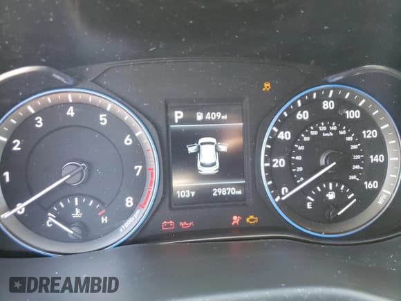 ✅ 2021 Hyundai Kona SEL • VIN: KM8K22AA2MU608022 • Лот: 67953754. Опубликован ранее на Copart с пробегом 29 870 миль. Бесплатный доступ к архиву аукционных продаж из США и подробный отчёт об истории автомобиля на DreamBid. Изображение 9.