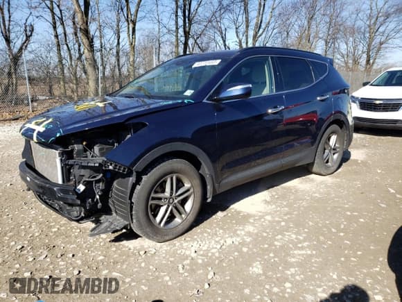 ✅ 2018 Hyundai Santa Fe 2.4L • VIN: 5XYZUDLBXJG526146 • Лот: 40770493. Опубликован ранее на Copart с пробегом 46 052 миль. Бесплатный доступ к архиву аукционных продаж из США и подробный отчёт об истории автомобиля на DreamBid. Изображение 1.