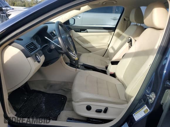 ✅ 2014 Volkswagen Passat Wolfsburg Edition • VIN: 1VWAT7A35EC115077 • Lot: 89393315. Listed on Copart with 107,092 mi. Free auction sales archive from the USA and detailed vehicle history report at DreamBid. Image 7.