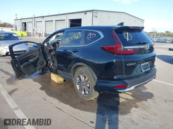 ✅ 2020 Honda CR-V EX-L • VIN: 2HKRW2H8XLH635231 • Lot: 43513446. Listed on IAAI with Not provided. Free auction sales archive from the USA and detailed vehicle history report at DreamBid. Image 3.