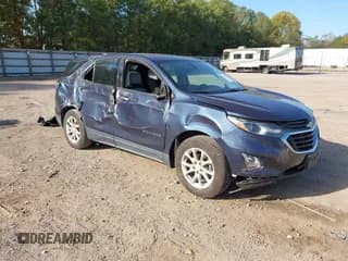 ✅ 2018 Chevrolet Equinox LS • VIN: 3GNAXHEV8JL348904 • Lot: 43394443. Wystawiony na IAAI z przebiegiem 140 937 mil. Bezpłatny archiwum sprzedaży aukcyjnych z USA i szczegółowy raport historii pojazdu na DreamBid. Zdjęcie 1.
