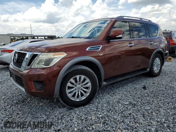 ✅ 2017 Nissan Armada SL • VIN: JN8AY2ND4H9000552 • Лот: 68465905. Опубликован ранее на Copart с пробегом 168 443 миль. Бесплатный доступ к архиву аукционных продаж из США и подробный отчёт об истории автомобиля на DreamBid. Изображение 1.