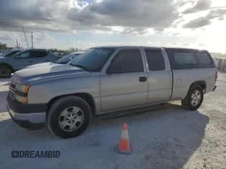 ✅ 2006 Chevrolet Silverado 1500 LS • VIN: 1GCEC19X66Z229127 • Лот: 77317294. Опубликован ранее на Copart с пробегом 79 876 миль. Бесплатный доступ к архиву аукционных продаж из США и подробный отчёт об истории автомобиля на DreamBid. Изображение 1.