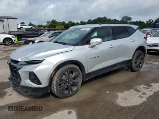 ✅ 2020 Chevrolet Blazer RS • VIN: 3GNKBERS2LS574205 • Лот: 61244355. Опубликован ранее на Copart с пробегом 78 202 миль. Бесплатный доступ к архиву аукционных продаж из США и подробный отчёт об истории автомобиля на DreamBid. Изображение 1.
