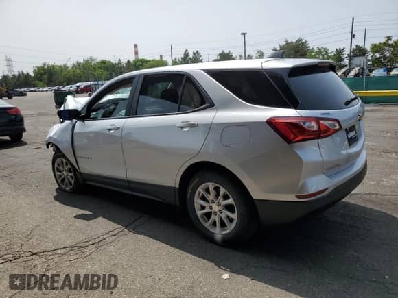 2020 Chevrolet Equinox LS с VIN 3GNAXHEV8LS733839, выставлен на аукционе Copart как лот 59050635 с пробегом Не указан миль и Списание • Salvage title. История ставок и продаж доступна на DreamBid. Изображение 2.