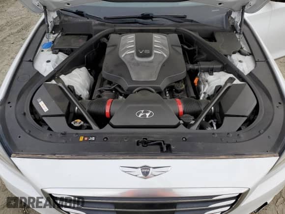 2015 Hyundai Genesis 5.0L с VIN KMHGN4JF9FU062973, выставлен на аукционе Copart как лот 71787414 с пробегом 92 373 миль миль и Списание • Salvage title. История ставок и продаж доступна на DreamBid. Изображение 13.