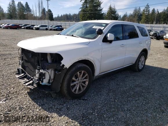 ✅ 2020 Dodge Durango Pursuit • VIN: 1C4RDJFG6LC406003 • Lot: 46452235. Listed on Copart with 68,560 mi. Free auction sales archive from the USA and detailed vehicle history report at DreamBid. Image 1.