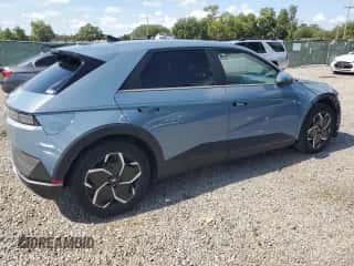 2022 Hyundai Ioniq 5 SEL z VIN KM8KN4AE7NU050692, wystawiony jako Copart lot #61981404 z przebiegiem 21 728 mil mil oraz Szkoda całkowita • Salvage title. Historia ofert i sprzedaży dostępna na DreamBid. Obrazek 3.