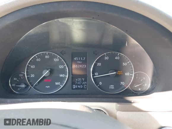 ✅ 2006 Mercedes-Benz C 280 Luxury • VIN: WDBRF92J06F755914 • Lot: 41886528. Wystawiony na IAAI z przebiegiem 182 423 mil. Bezpłatny archiwum sprzedaży aukcyjnych z USA i szczegółowy raport historii pojazdu na DreamBid. Zdjęcie 7.