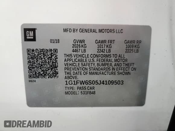 ✅ 2018 Chevrolet Bolt EV LT • VIN: 1G1FW6S05J4109503 • Lot: 89172535. Wystawiony na Copart z przebiegiem 113 771 mil. Bezpłatny archiwum sprzedaży aukcyjnych z USA i szczegółowy raport historii pojazdu na DreamBid. Zdjęcie 13.