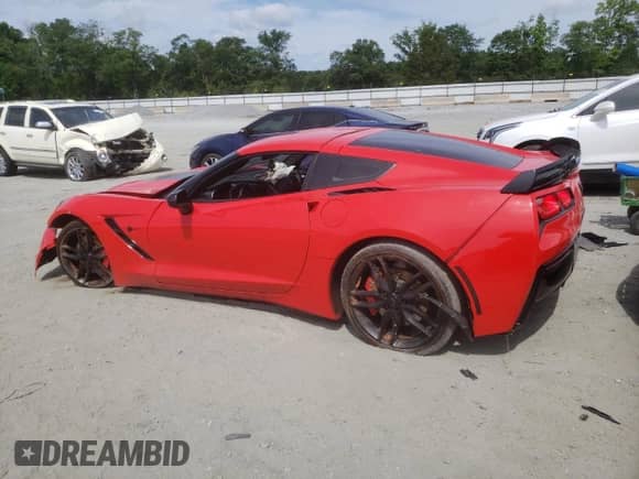 2016 Chevrolet Corvette Z51 1LT z VIN 1G1YH2D77G5114923, wystawiony jako Copart lot #60063705 z przebiegiem Nie podano mil oraz Szkoda całkowita • Salvage title. Historia ofert i sprzedaży dostępna na DreamBid. Obrazek 2.