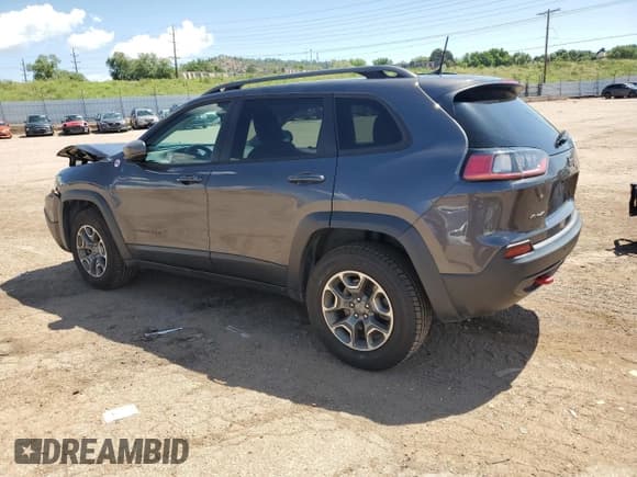 ✅ 2020 Jeep Cherokee Trailhawk Elite • VIN: 1C4PJMBX9LD519185 • Lot: 62487095. Listed on Copart with 65,220 mi. Free auction sales archive from the USA and detailed vehicle history report at DreamBid. Image 2.