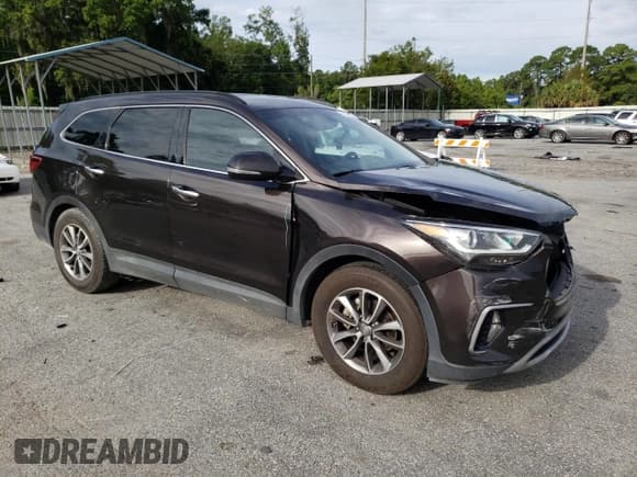 ✅ 2017 Hyundai Santa Fe SE • VIN: KM8SN4HF8HU174537 • Лот: 56275603. Опубликован ранее на Copart с пробегом 96 698 миль. Бесплатный доступ к архиву аукционных продаж из США и подробный отчёт об истории автомобиля на DreamBid. Изображение 4.