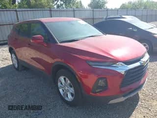 2022 Chevrolet Blazer LT with VIN 3GNKBCR43NS133014, listed as a IAAI auction lot 42797327 with 38,508 mi miles and . Bid and sale history available at DreamBid. Image 1.