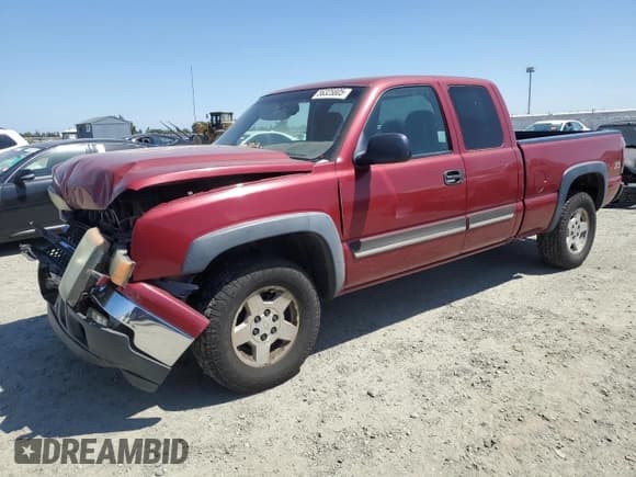 ✅ 2006 Chevrolet Silverado 1500 LT2 • VIN: 1GCEK19B46Z190853 • Лот: 56325805. Опубликован ранее на Copart с пробегом 164 349 миль. Бесплатный доступ к архиву аукционных продаж из США и подробный отчёт об истории автомобиля на DreamBid. Изображение 1.