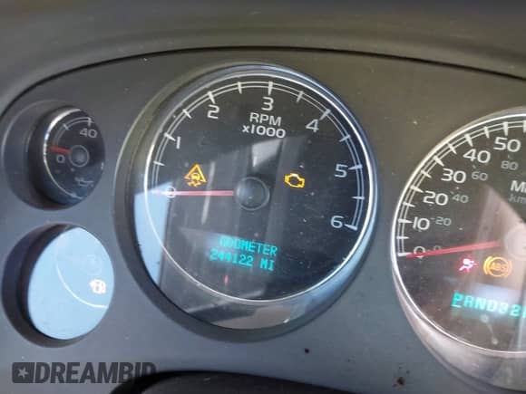 2007 Chevrolet Silverado 1500 LTZ with VIN 3GCEK13337G505547, listed as a IAAI auction lot 41644879 with 244,122 mi miles and . Bid and sale history available at DreamBid. Image 7.