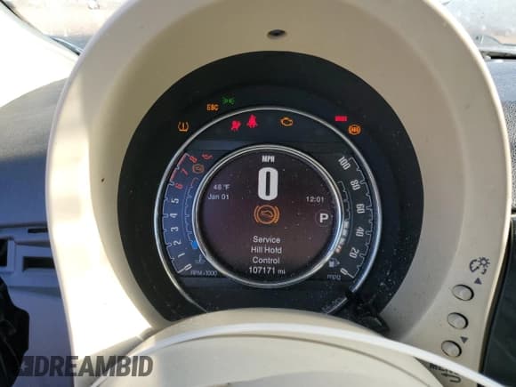 ✅ 2017 FIAT 500 Pop • VIN: 3C3CFFLR6HT594220 • Лот: 52114185. Опубликован ранее на Copart с пробегом 107 171 миль. Бесплатный доступ к архиву аукционных продаж из США и подробный отчёт об истории автомобиля на DreamBid. Изображение 9.