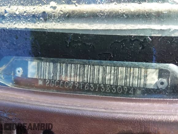 2003 Chevrolet Silverado 1500 LS с VIN 2GCEC19T631383094, выставлен на аукционе IAAI как лот 43477165 с пробегом 281 357 миль миль и . История ставок и продаж доступна на DreamBid. Изображение 9.