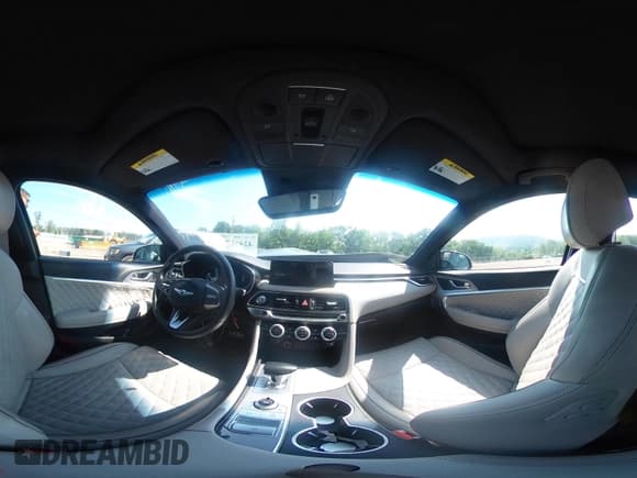 ✅ 2023 Genesis G70 3.3T • VIN: KMTG54TE8PU105680 • Lot: 42491798. Listed on IAAI with 30,833 mi. Free auction sales archive from the USA and detailed vehicle history report at DreamBid. Image 19.