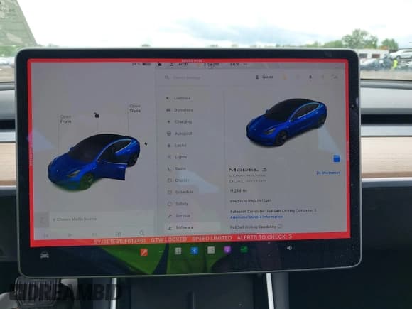 ✅ 2020 Tesla Model 3 Long Range • VIN: 5YJ3E1EB1LF617461 • Lot: 42272338. Wystawiony na IAAI z przebiegiem 71 258 mil. Bezpłatny archiwum sprzedaży aukcyjnych z USA i szczegółowy raport historii pojazdu na DreamBid. Zdjęcie 7.