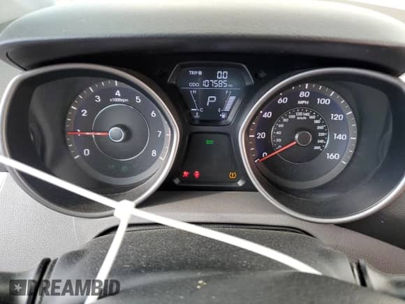 2013 Hyundai Elantra GLS с VIN 5NPDH4AE3DH283093, выставлен на аукционе Copart как лот 81267174 с пробегом 107 585 миль миль и Списание • Salvage title. История ставок и продаж доступна на DreamBid. Изображение 9.