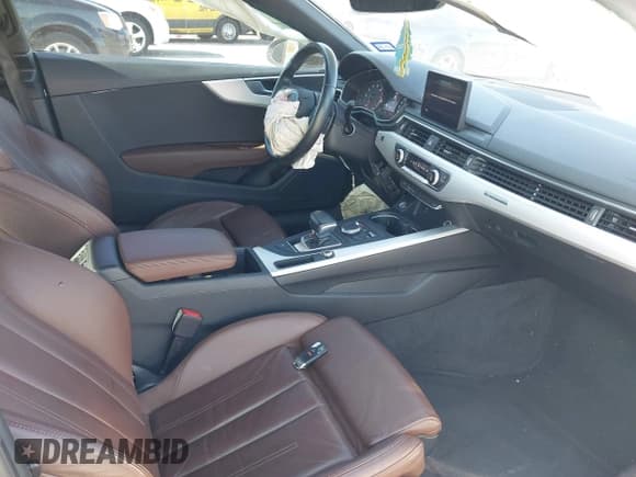 ✅ 2019 Audi A5 Premium • VIN: WAUSNAF53KA048671 • Lot: 43597552. Listed on IAAI with 69,686 mi. Free auction sales archive from the USA and detailed vehicle history report at DreamBid. Image 5.