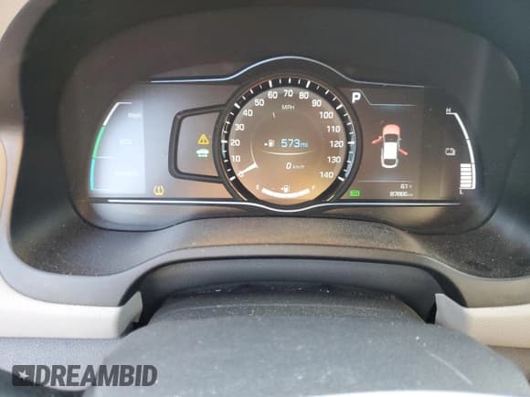 ✅ 2018 Hyundai Ioniq SEL • VIN: KMHC75LC3JU099513 • Lot: 93141335. Listed on Copart with 87,866 mi. Free auction sales archive from the USA and detailed vehicle history report at DreamBid. Image 9.