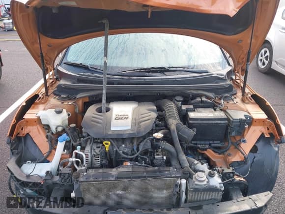 ✅ 2014 Hyundai Veloster Turbo • VIN: KMHTC6AE9EU208312 • Lot: 43273422. Listed on IAAI with 102,780 mi. Free auction sales archive from the USA and detailed vehicle history report at DreamBid. Image 10.