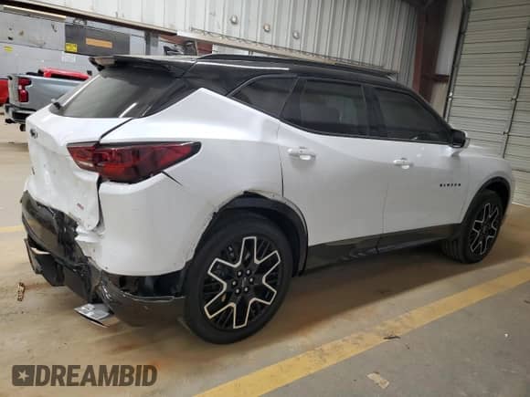 ✅ 2024 Chevrolet Blazer RS • VIN: 3GNKBERS8RS144901 • Lot: 70981914. Listed on Copart with 6,638 mi miles. Access the free auction sales archive from the USA and view a detailed vehicle history report at DreamBid. Image 3.